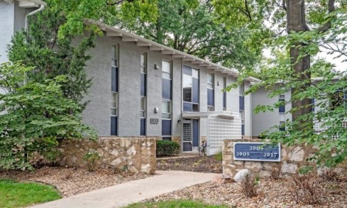 building surrounded by trees